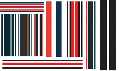 Racing Stripe Vector Design Isolated on White Background