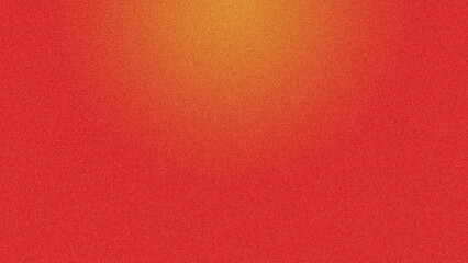 Fototapeta premium Vibrant Red and Orange Gradient with Grainy Noise Texture