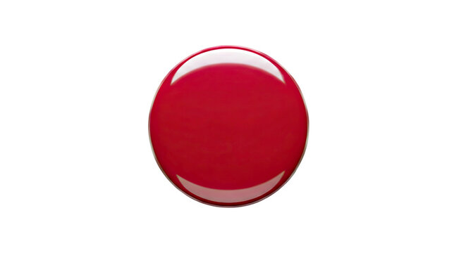 Red Oval Droplet