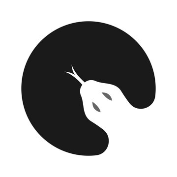 Snake logo icon design