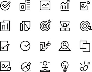 Business and finance for goals success and planning , business, finance, goals, success, planning, line checklist, 