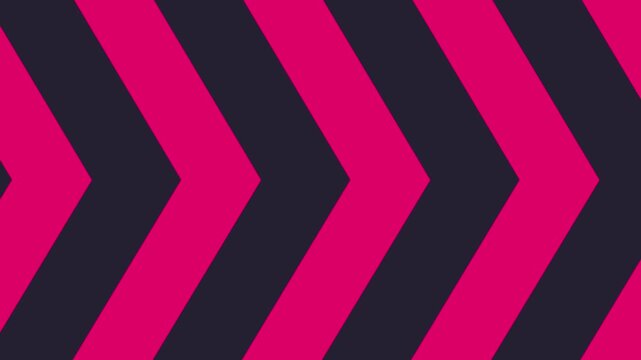 Bright Pink Chevron Pattern on Dark Background abstract