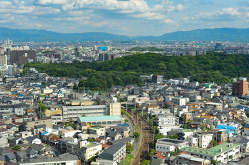 堺市市街地俯瞰