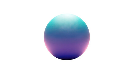 Abstract Gradient Sphere with Textured Surface