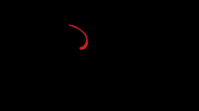 A red spiral arrow curves forward and backward, moving near and far through hot and cold.
