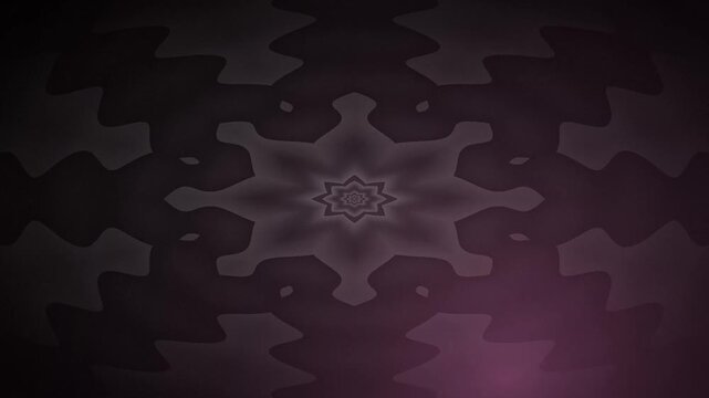 Abstract purple fractal star pattern background design.