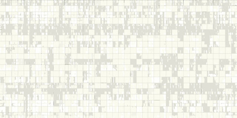 A textured background comprised of small square light colored tiles