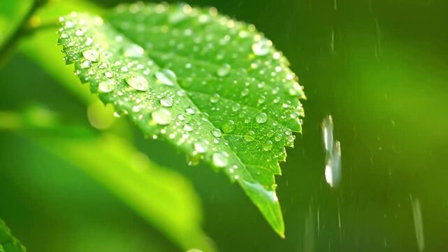 Abstract Floral Glow Detailed shot of a flower petal's edge, exhibiting gentle light diffraction and a soft, sparkling aura, with subtle movement.