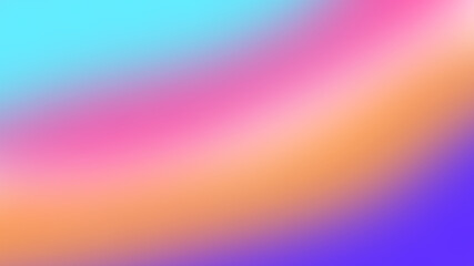 Obraz premium Multicolored gradient with blue, pink, orange, and purple hues