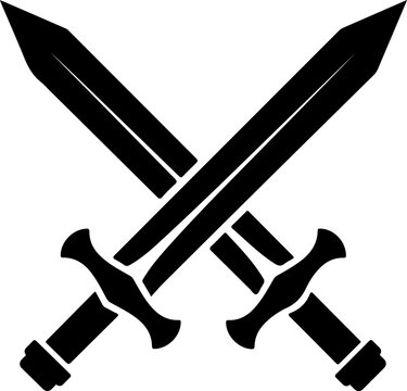 Crossed swords symbol