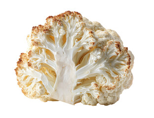 Close-up of a cauliflower floret section