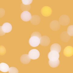 colorful bokeh on an orange background
