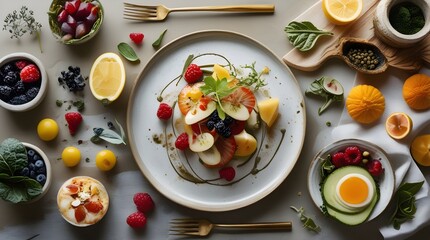 easter table setting