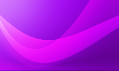 violet pink smooth lines wave curves with shine light abstract background