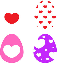 Happy Easter Egg Vector bundle Art Spring Holiday Celebration