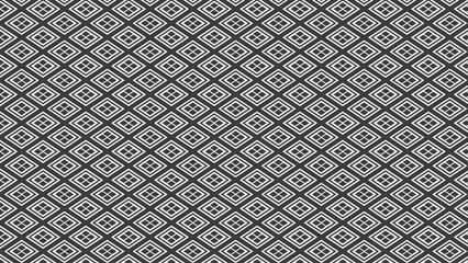 武田菱柄（背景透過・モノクロ）