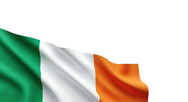 Waving Flag of Ireland