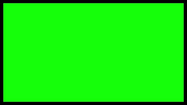 Blank green screen background for video editing and motion graphics