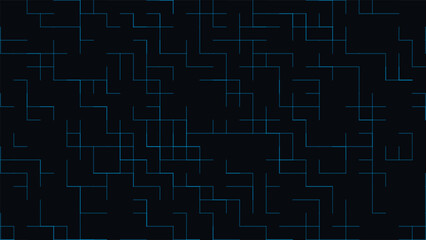 Obraz premium Abstract Digital Circuit Board Grid Glitch Tech Vector Background