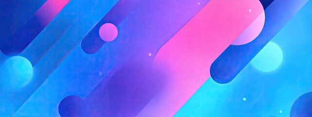 Abstract digital illustration with gradient colors and geometric shapes for a vibrant design