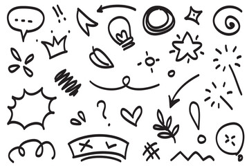 Obraz premium Funny cartoon music notes illustration