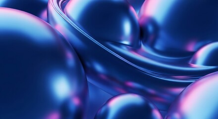 abstract background with bubbles