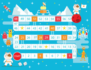 Frame of board game ,Funny frame,snake games,Vector illustrations.