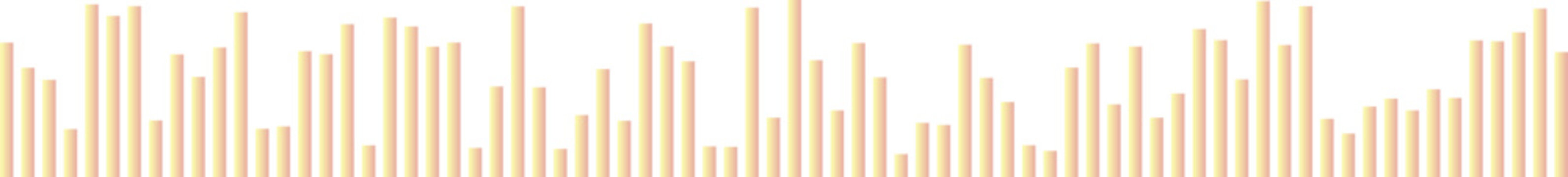 Bright yellow sound wave graphic, perfect for representing audio energy, music production, or data analysis with a vibrant, modern feel.