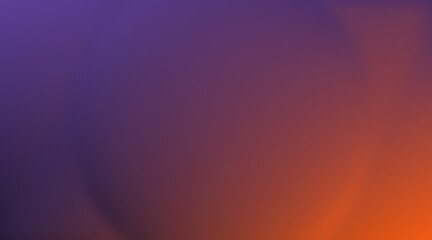 A striking abstract background featuring a smooth gradient from deep purple to vibrant burnt orange. The subtle lighting creates a dramatic, high-contrast, and modern aesthetic for digital art. © Want2x