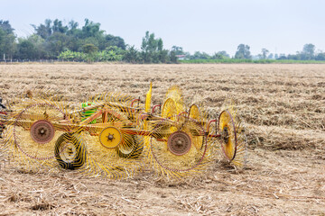 Sugarcane Leaf Residue Collection Machine After Harvest