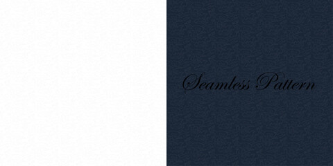 Abstract white and dark blue seamless pattern with subtle speckled texture background isolated on transparent background, Vector