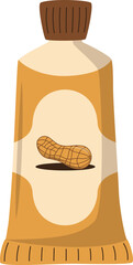 Peanut Butter Tube Vector
