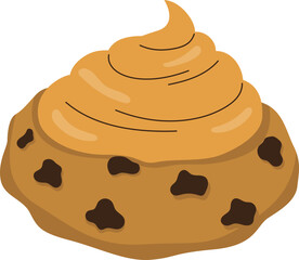 Chocolate Chip Cookie Swirl