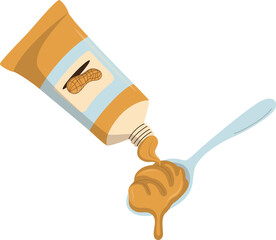 Peanut butter tube spoon