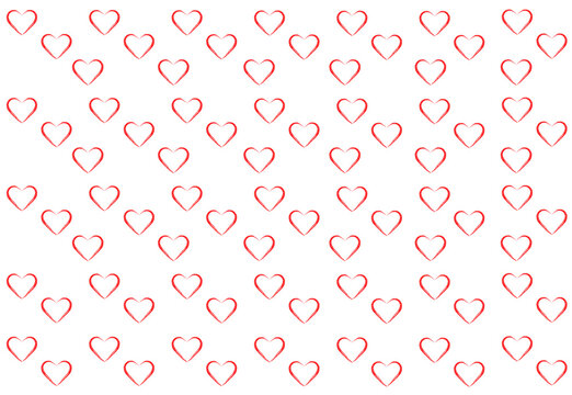 Heart Shapes  seamless Pattern Background Soft Pink Love Design, minimal romantic aesthetic. Ideal for Valentine designs, wedding templates, gift wrapping, cards, and feminine backgrounds