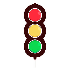 Traffic Light Signals cartoon cute
