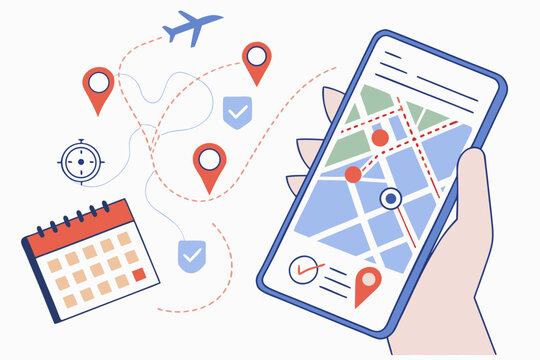 Using mobile navigation for travel planning