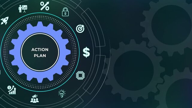 Business action plan execution and tactical strategy implementation for achieving organizational goals and operational success.