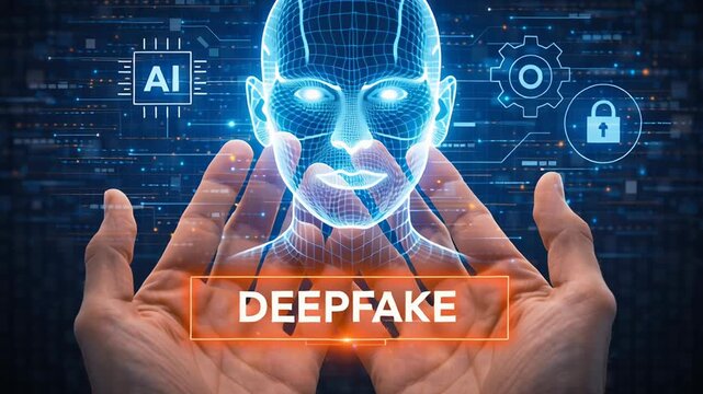 Deepfake technology, ai for facial recognition and face manipulation, cybersecurity threats, identity fraud and misuse in crimes worldwide risks