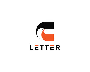 C letter bird logo