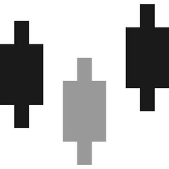 Obraz premium Graphs charts icon