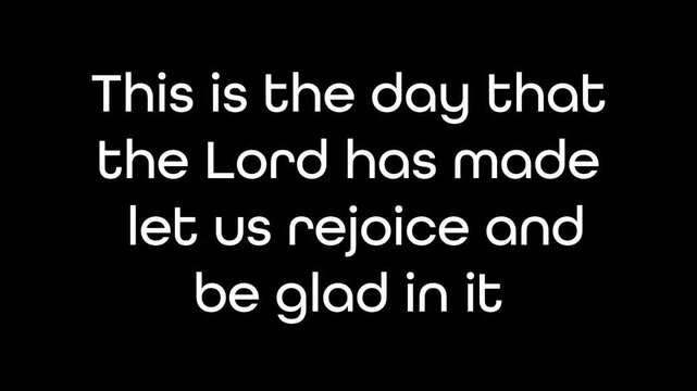 Christian Bible Verse Quote for Church Presentation Worship Background