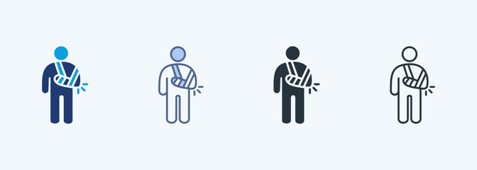 Injury Multiple Style Icon Collection