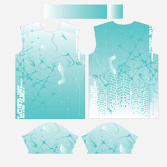 Ultimate Multi-Sport Performance T-Shirt Jersey for Volleyball, Football, Badminton, Soccer & Netball Uniform Design