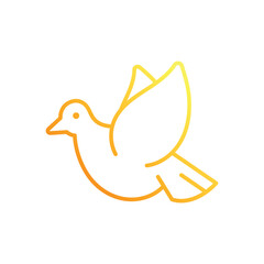 Peace Dove vector icon