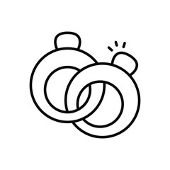 Ring vector icon