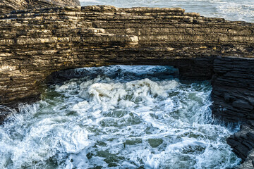 Stratified Limestone Bridge Hook Head