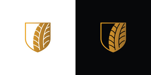 Modern and unique tire warranty logo design © Rusly