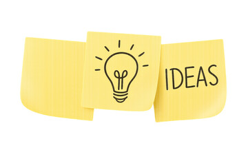Isolated Transparent Png Of Idea Notes
