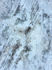Obraz premium Dirty Snow and Ice on Urban asphalt Texture
